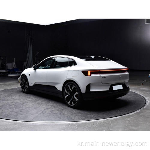 2023 중국 뉴 브랜드 Polestar EV 전기 RWD 자동차가 전면 중간 에어백이 있습니다.